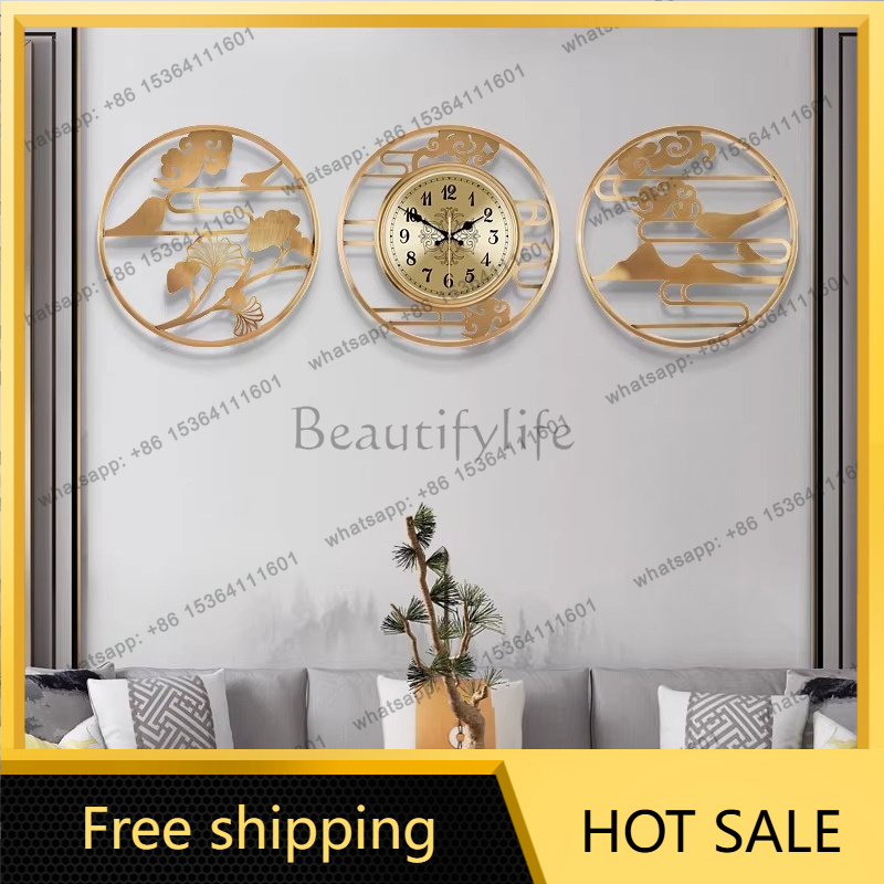 Luxury Lifestyle Aesthetic - Настенные часы LJY в китайском стиле,