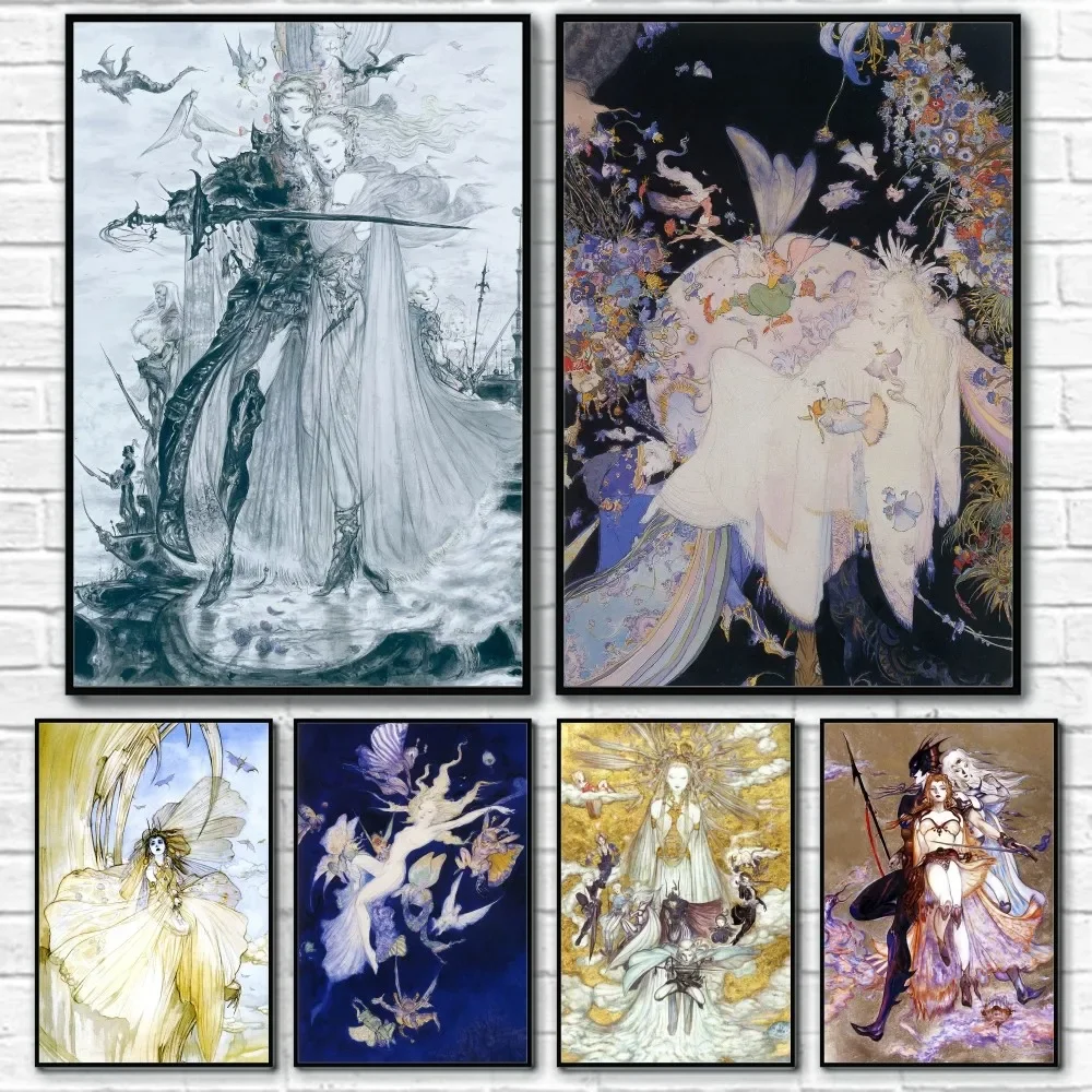 Luxury Lifestyle - Yoshitaka Amano Final Fantasy Game Роскошный