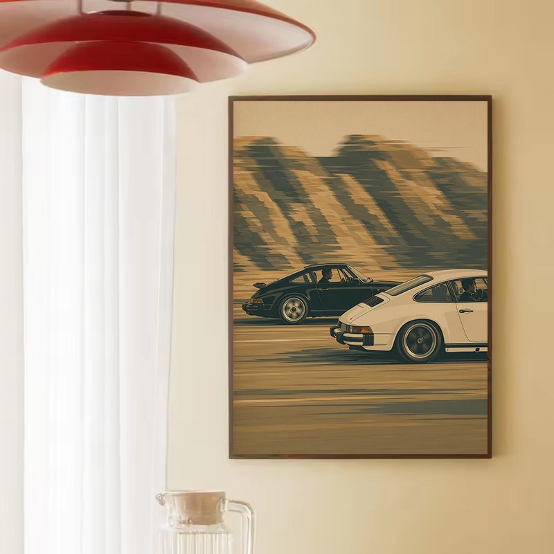 Ретро-постеры: мода, роскошный – обзор и цена Luxury Lifestyle Cars